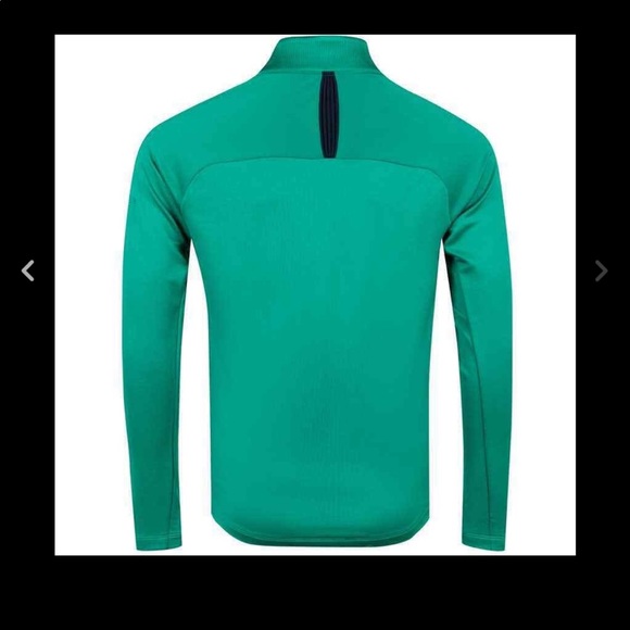 Nike Dri-FIT Vapor 1/2 Zip Neptune Green Pullover - Picture 4 of 4